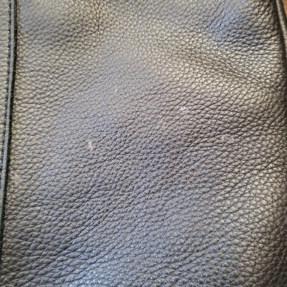 Women’s Leather Crossbody Bag FOSSIL Black Adjustable Strap - Picture 11 of 16